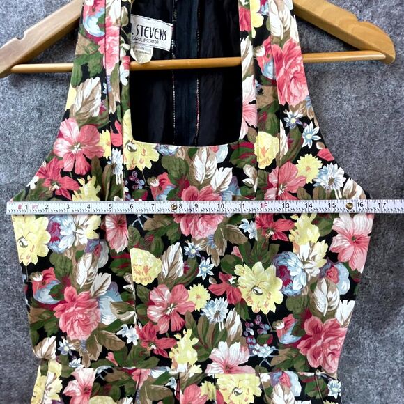 Vintage R J Stevens Romper 12 Dark Romantic 90s Y2K Cottagecore Playful Feminine - Picture 8 of 9